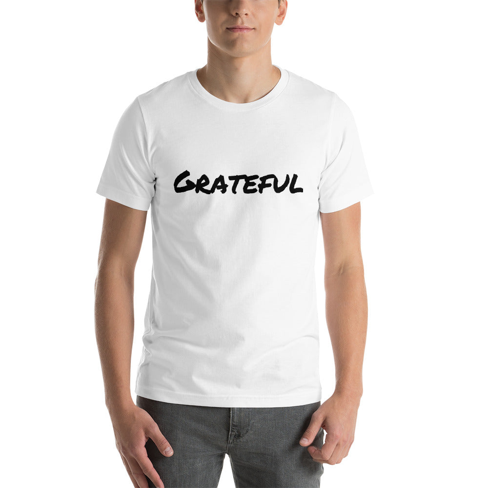 Grateful- Short-Sleeve Unisex T-Shirt