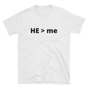 Greater is He that is within me  Mens T-Shirt